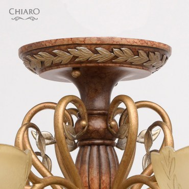 Люстра потолочная CHIARO 254012909 Версаче 9x60W Е27